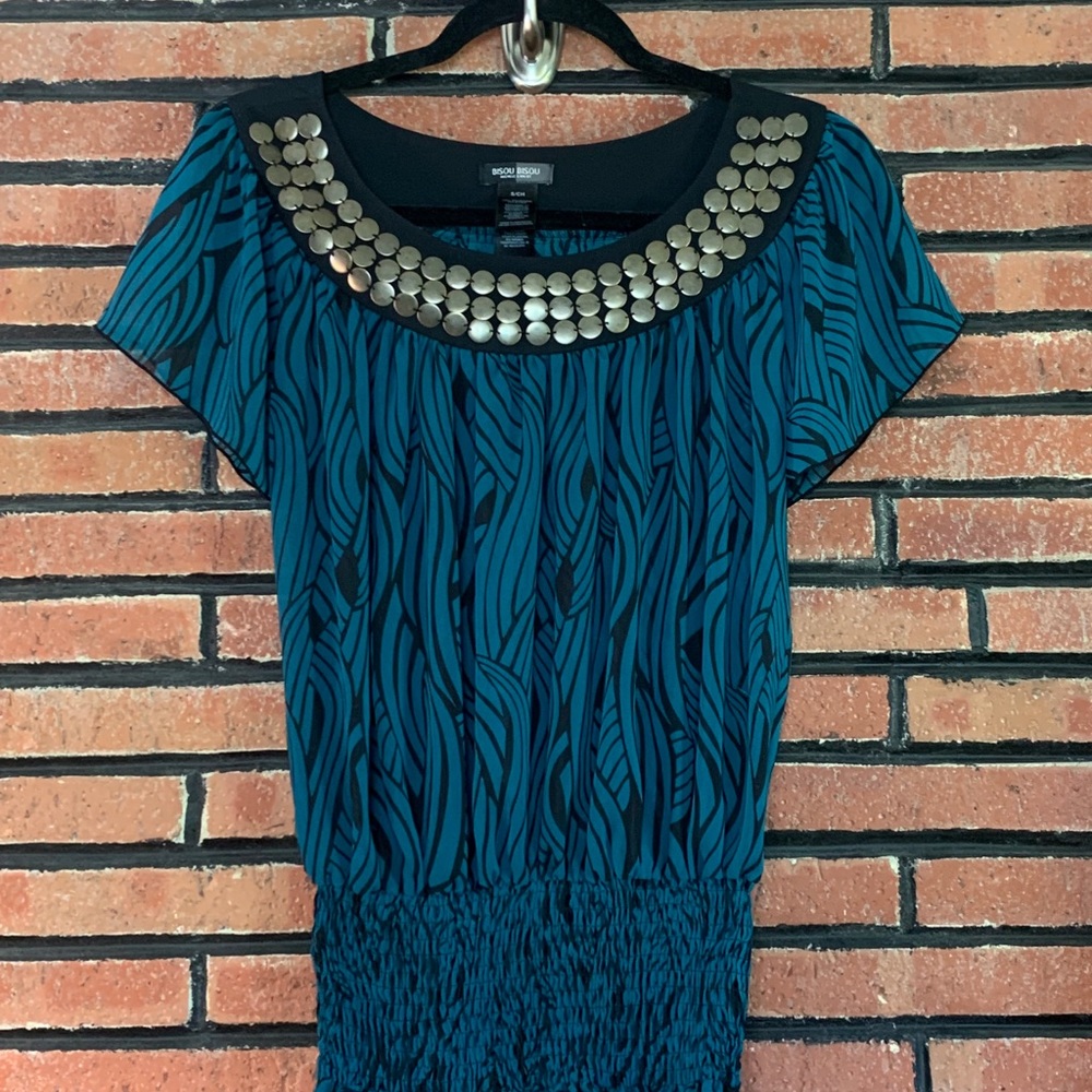 Bisou Bisou Short Sleeve Top SZ - S